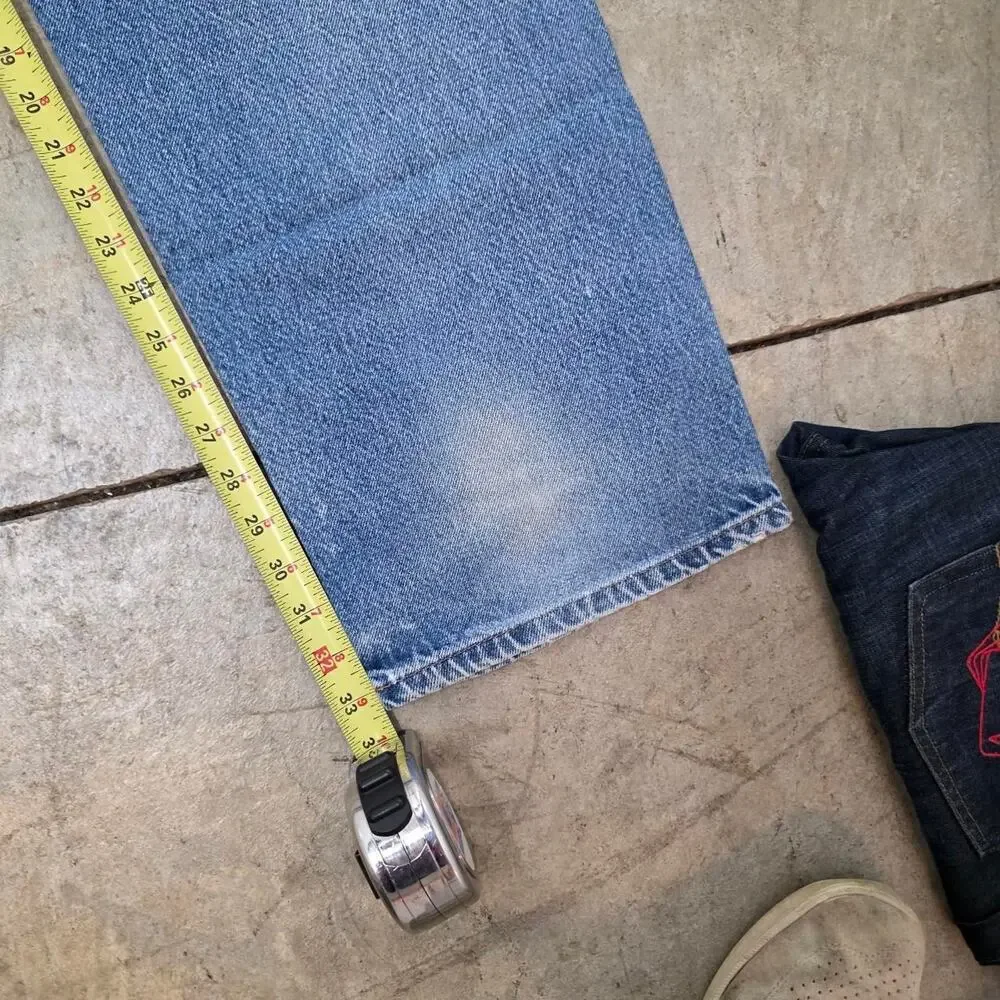 Vintage Y2K Pocket Faded DNKY Denim Jeans (34x34)
